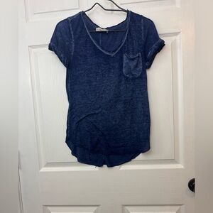 Abercrombie & Fitch Deep Blue Women’s Short Sleeve Tee